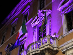 Giornata mondiale dell’Alzheimer, Palazzo Donini si illumina di viola