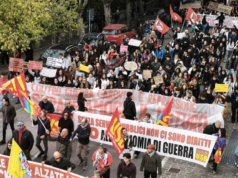 Perugia, la protesta contro carovita e guerra: salari e casa al centro dello sciopero